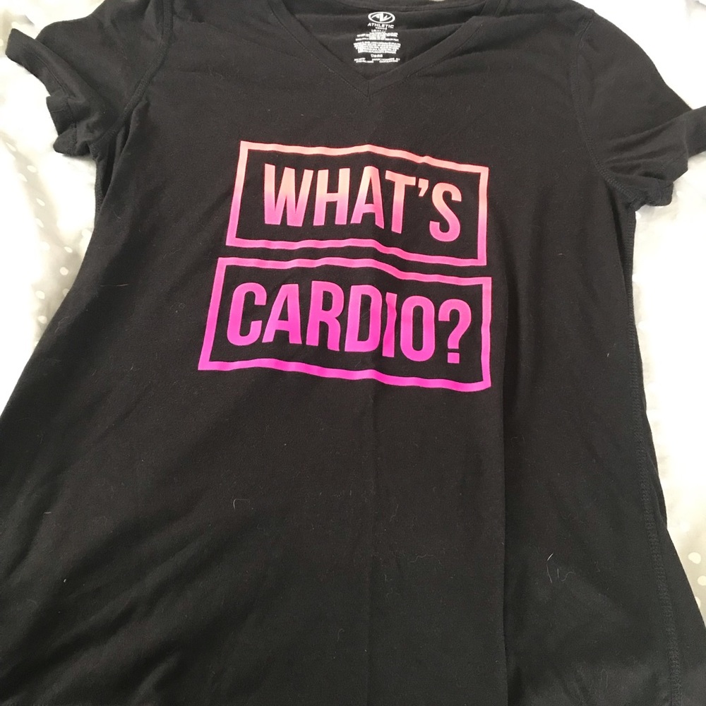 What’s Cardio Workout V neck athletic works